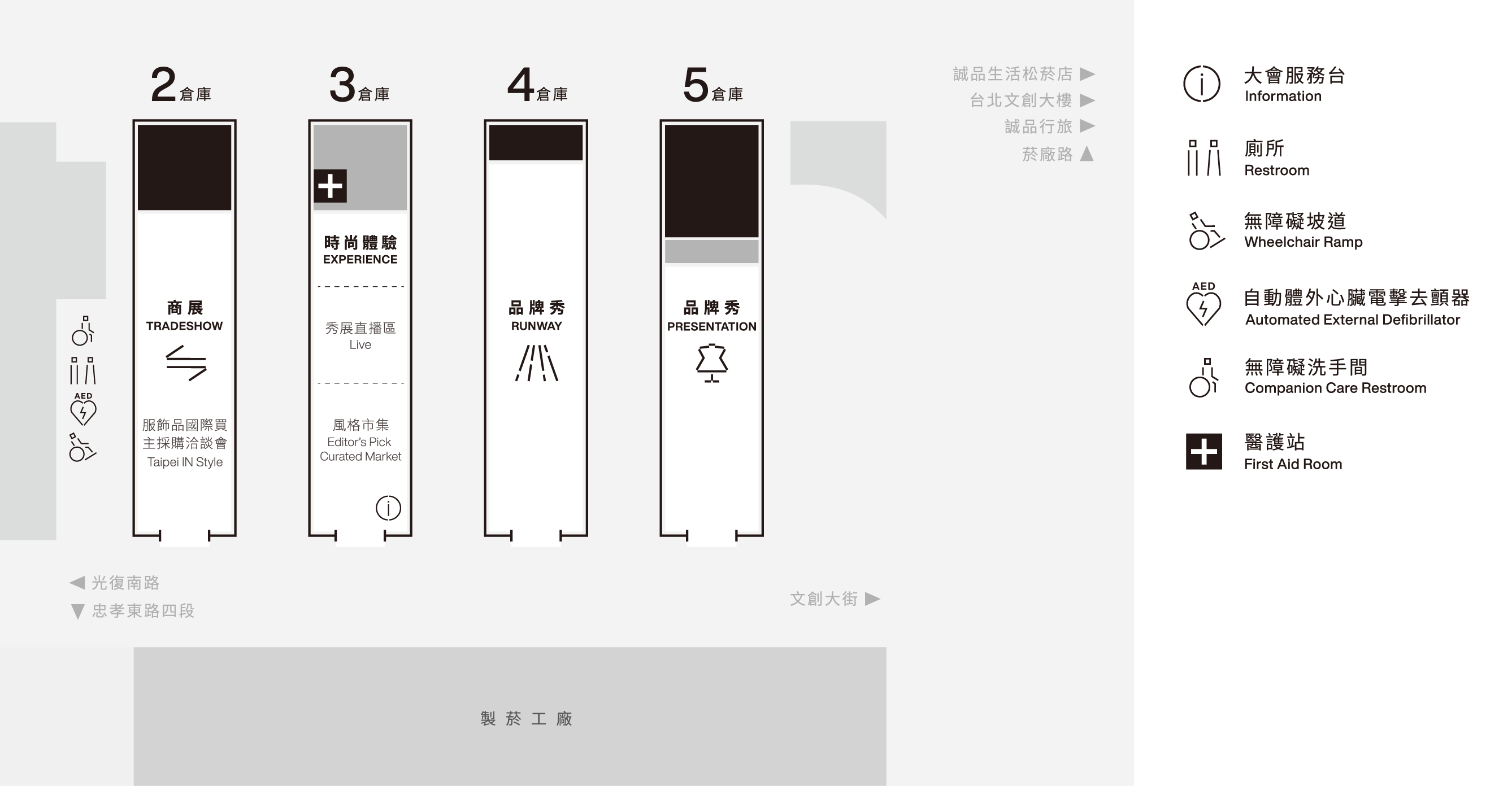 松山文創園區地圖