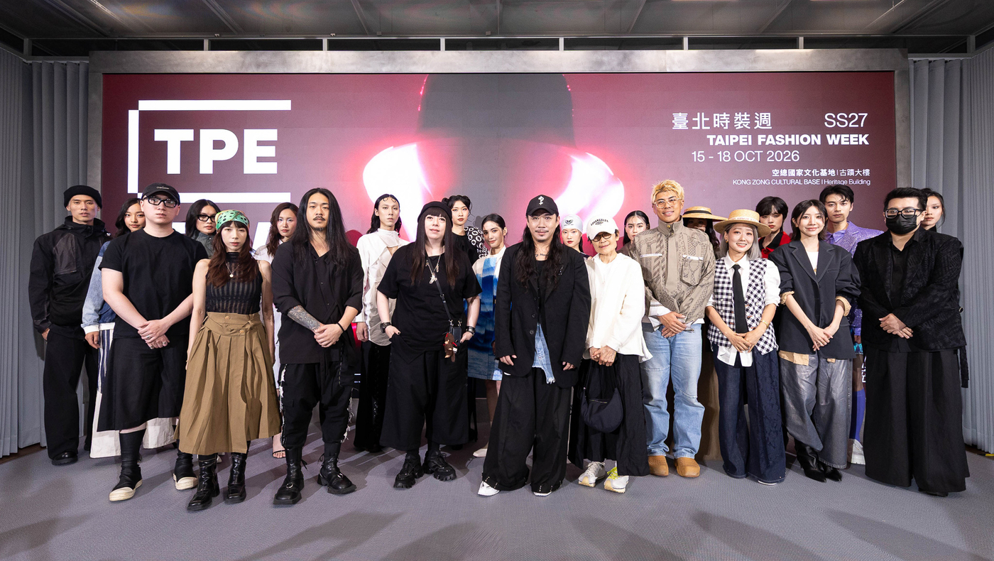 臺北時裝週SS27首度移師空總國家文化基地，持續深化轉型、蓄積臺灣時尚走向國際的能量